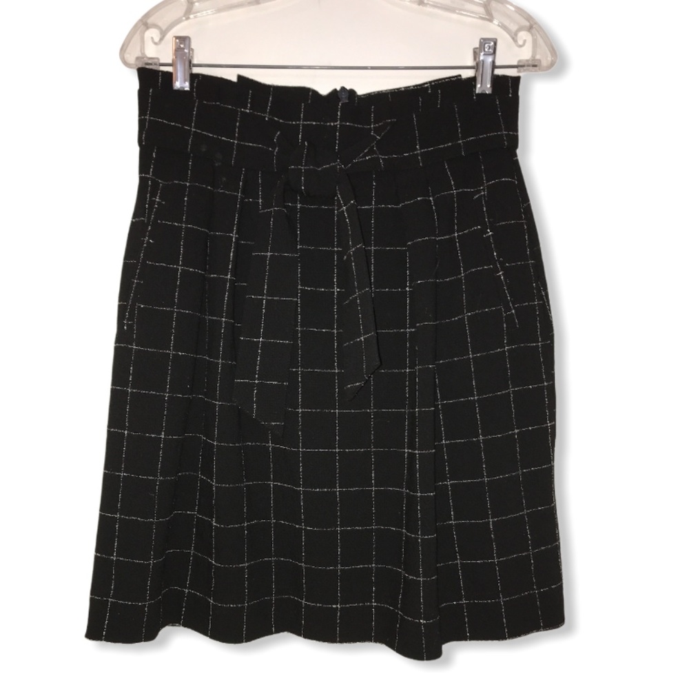 H&M Plaid Bag Skirt